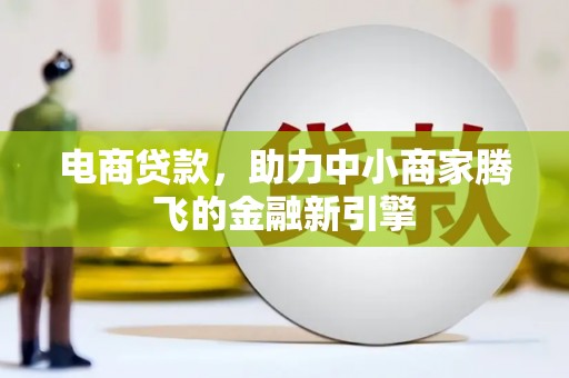 全州电商贷款，助力中小商家腾飞的金融新引擎