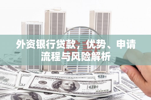 全州外资银行贷款，优势、申请流程与风险解析