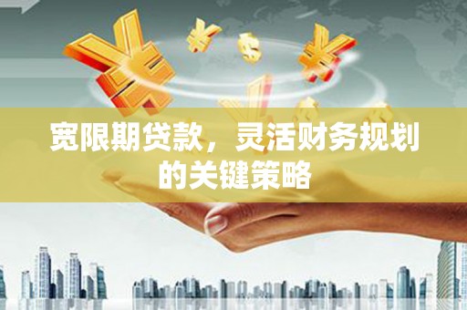 全州宽限期贷款，灵活财务规划的关键策略