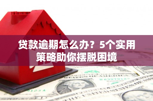 全州贷款逾期怎么办？5个实用策略助你摆脱困境