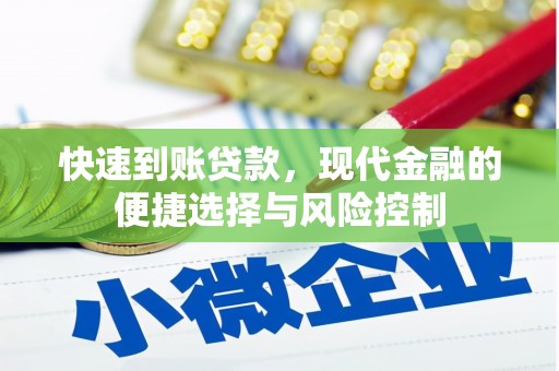 全州快速到账贷款，现代金融的便捷选择与风险控制