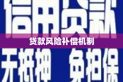 全州贷款风险补偿机制