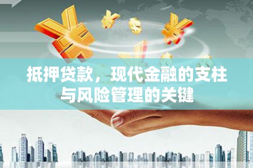 全州抵押贷款，现代金融的支柱与风险管理的关键