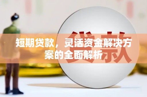 全州短期贷款，灵活资金解决方案的全面解析