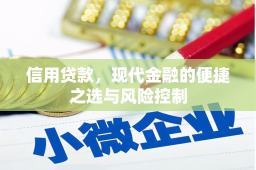 全州信用贷款，现代金融的便捷之选与风险控制