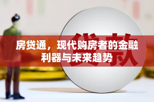 全州房贷通，现代购房者的金融利器与未来趋势