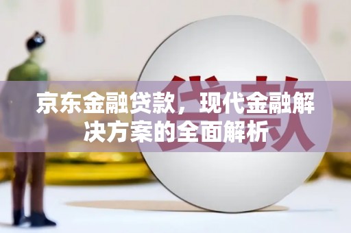 全州京东金融贷款，现代金融解决方案的全面解析