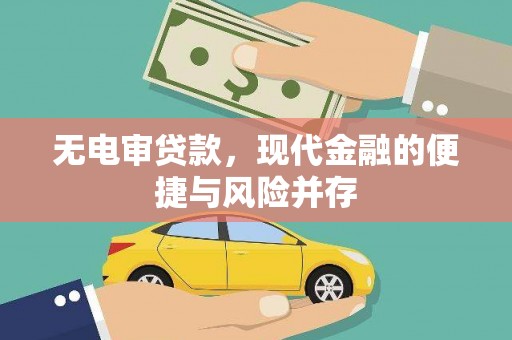 全州无电审贷款，现代金融的便捷与风险并存