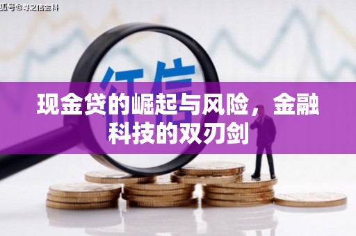 全州现金贷的崛起与风险，金融科技的双刃剑