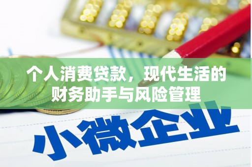 全州个人消费贷款，现代生活的财务助手与风险管理