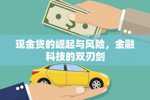 全州现金贷的崛起与风险，金融科技的双刃剑