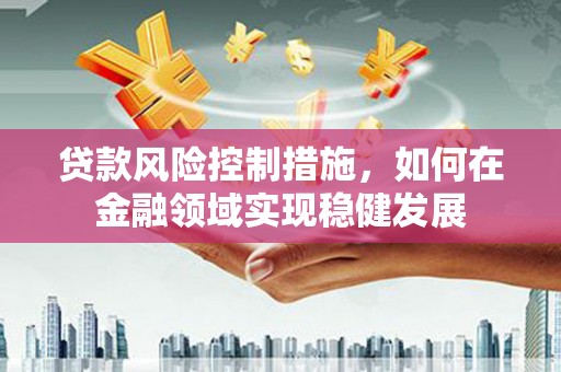 全州贷款风险控制措施，如何在金融领域实现稳健发展