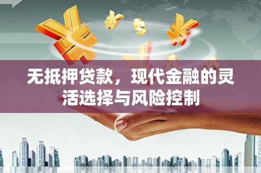 全州无抵押贷款，现代金融的灵活选择与风险控制