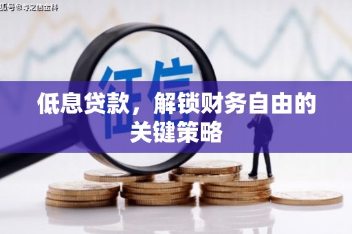 全州低息贷款，解锁财务自由的关键策略