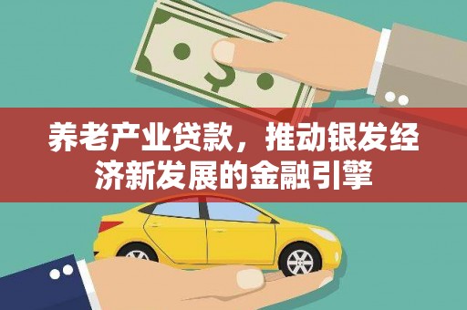 全州养老产业贷款，推动银发经济新发展的金融引擎