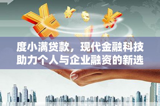 全州度小满贷款，现代金融科技助力个人与企业融资的新选择