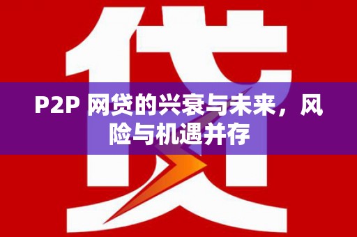 全州P2P 网贷的兴衰与未来，风险与机遇并存