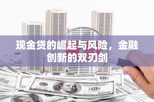 全州现金贷的崛起与风险，金融创新的双刃剑