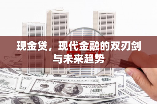 全州现金贷，现代金融的双刃剑与未来趋势