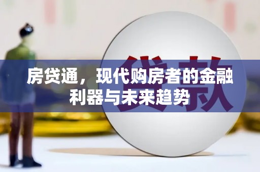 全州房贷通，现代购房者的金融利器与未来趋势