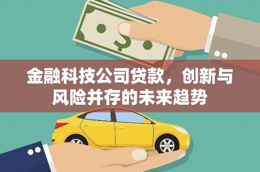 全州金融科技公司贷款，创新与风险并存的未来趋势