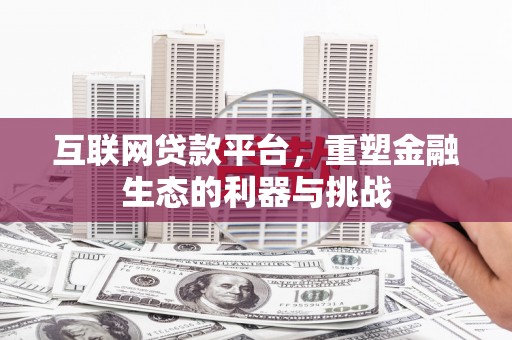 全州互联网贷款平台，重塑金融生态的利器与挑战