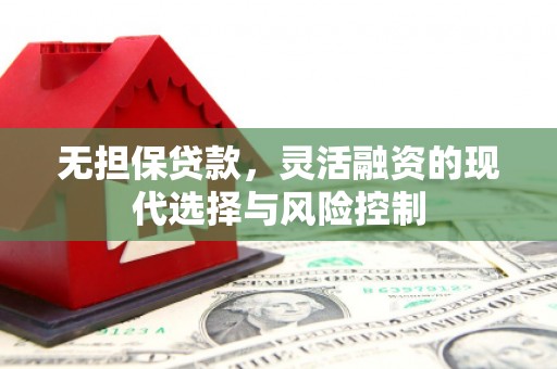 全州无担保贷款，灵活融资的现代选择与风险控制