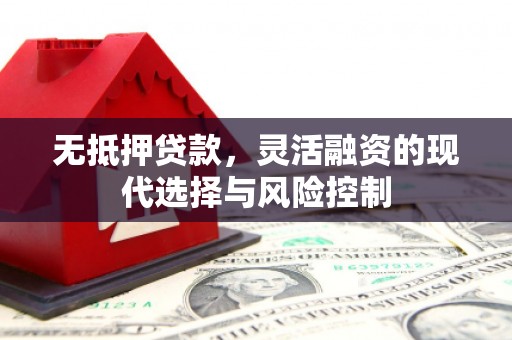 全州无抵押贷款，灵活融资的现代选择与风险控制