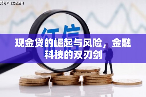 全州现金贷的崛起与风险，金融科技的双刃剑