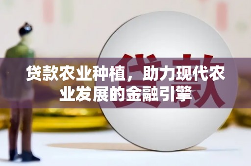全州贷款农业种植，助力现代农业发展的金融引擎