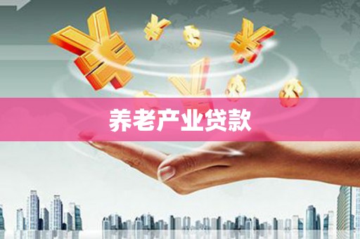 全州养老产业贷款