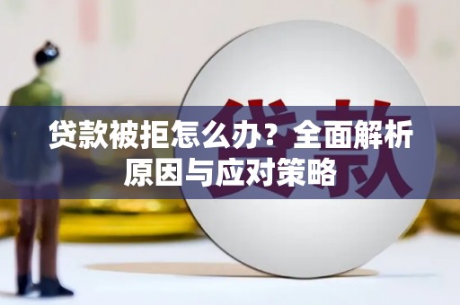 全州贷款被拒怎么办？全面解析原因与应对策略