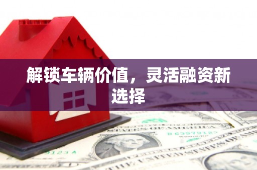 全州解锁车辆价值，灵活融资新选择