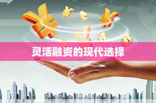 全州灵活融资的现代选择