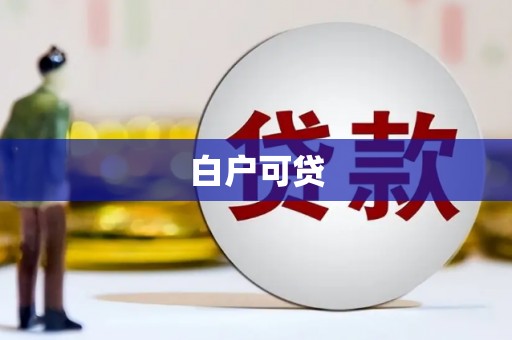 全州白户可贷
