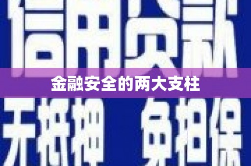 全州金融安全的两大支柱