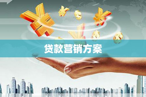 全州贷款营销方案